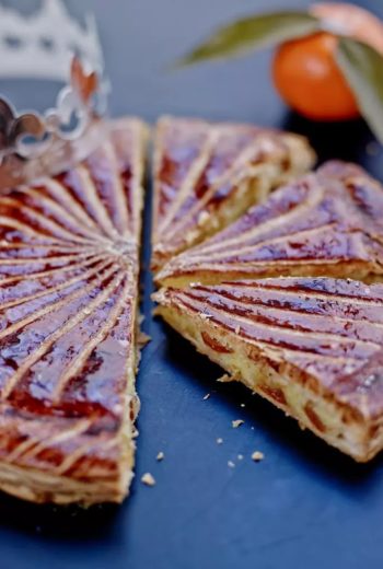 Galette des rois frangipane à la Clémentine de Corse IGP